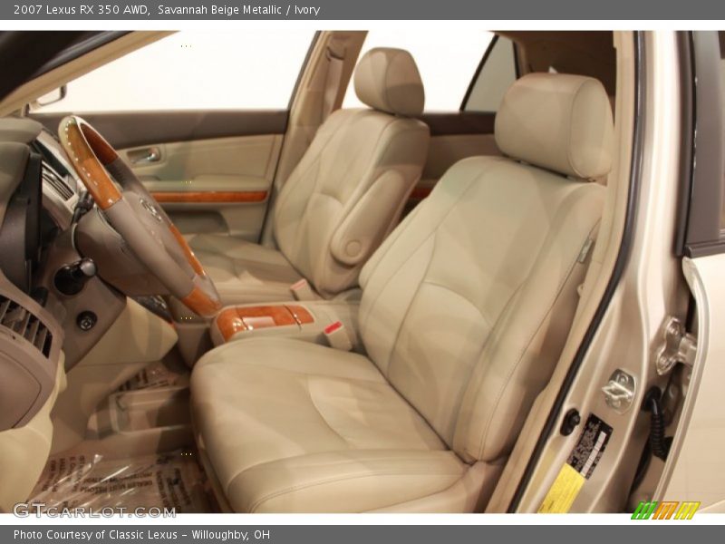 Savannah Beige Metallic / Ivory 2007 Lexus RX 350 AWD