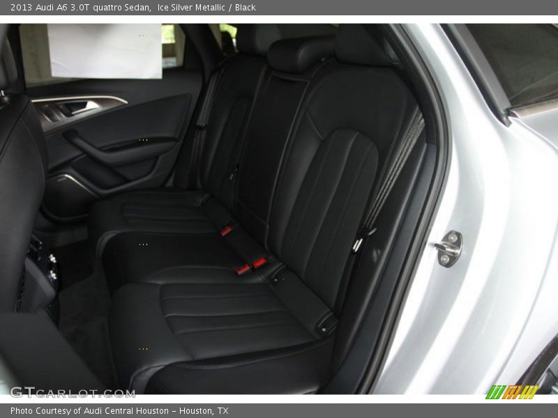 Rear Seat of 2013 A6 3.0T quattro Sedan