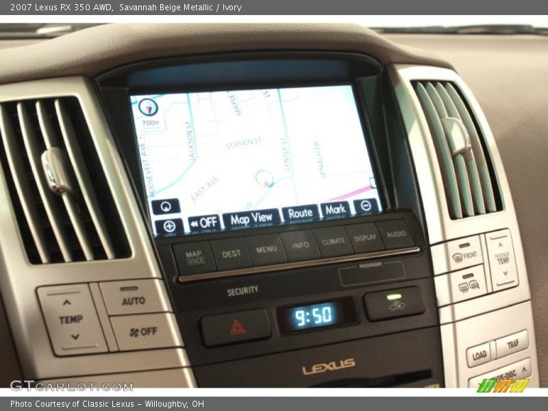 Savannah Beige Metallic / Ivory 2007 Lexus RX 350 AWD