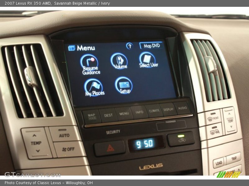 Savannah Beige Metallic / Ivory 2007 Lexus RX 350 AWD