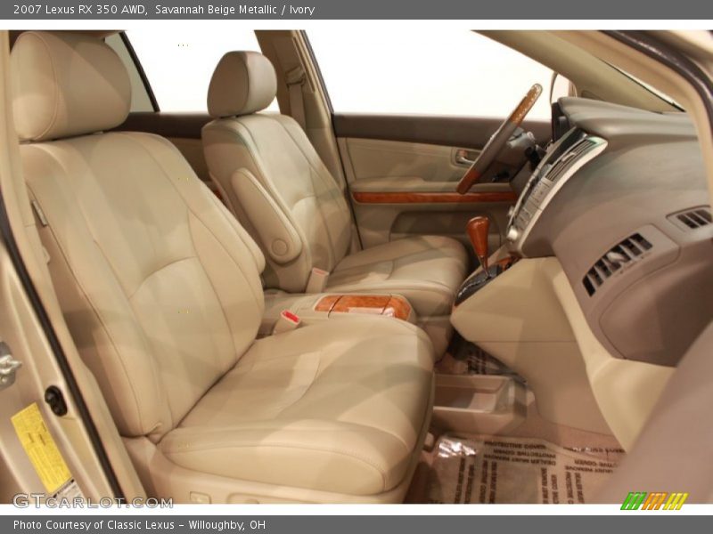 Savannah Beige Metallic / Ivory 2007 Lexus RX 350 AWD