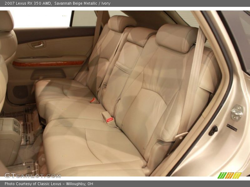 Savannah Beige Metallic / Ivory 2007 Lexus RX 350 AWD