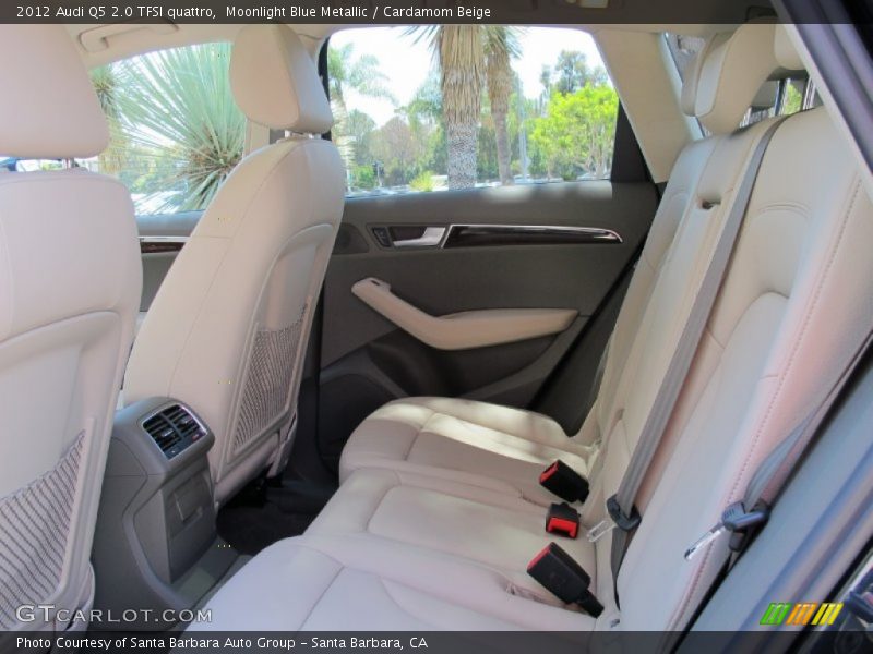 Moonlight Blue Metallic / Cardamom Beige 2012 Audi Q5 2.0 TFSI quattro