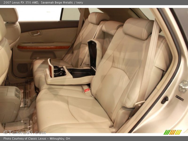 Savannah Beige Metallic / Ivory 2007 Lexus RX 350 AWD