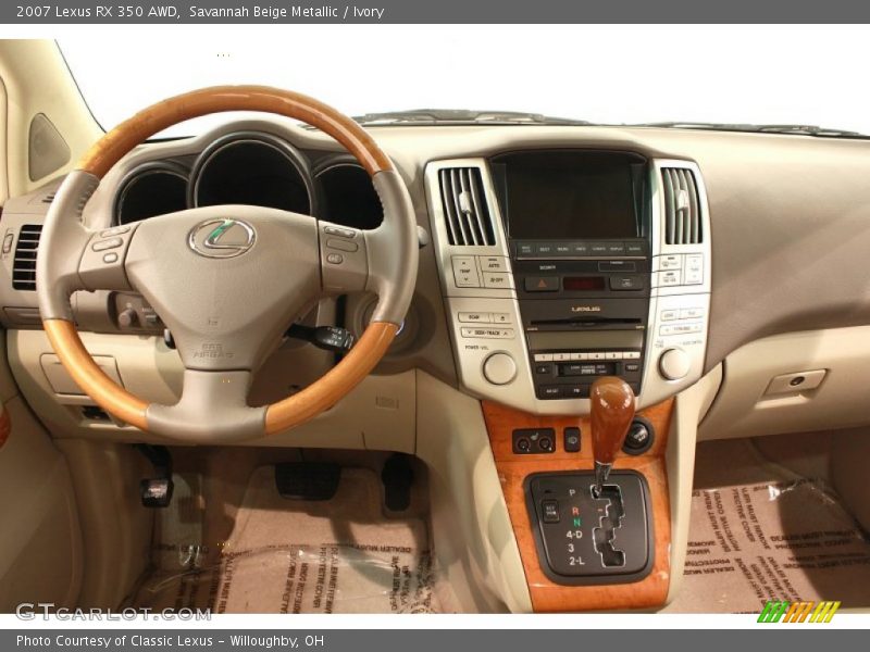 Savannah Beige Metallic / Ivory 2007 Lexus RX 350 AWD