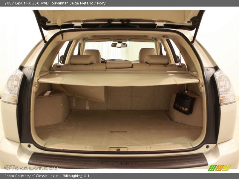 Savannah Beige Metallic / Ivory 2007 Lexus RX 350 AWD