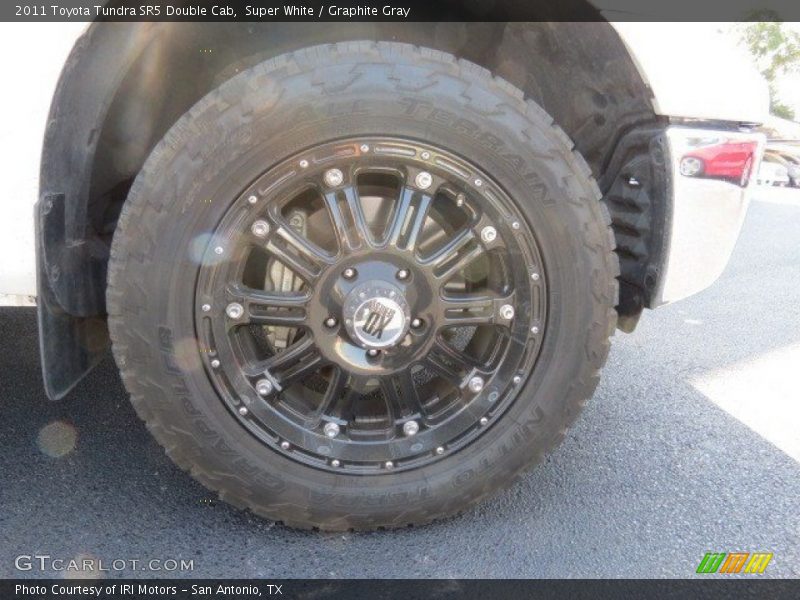 Super White / Graphite Gray 2011 Toyota Tundra SR5 Double Cab