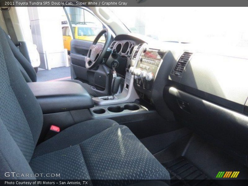 Super White / Graphite Gray 2011 Toyota Tundra SR5 Double Cab