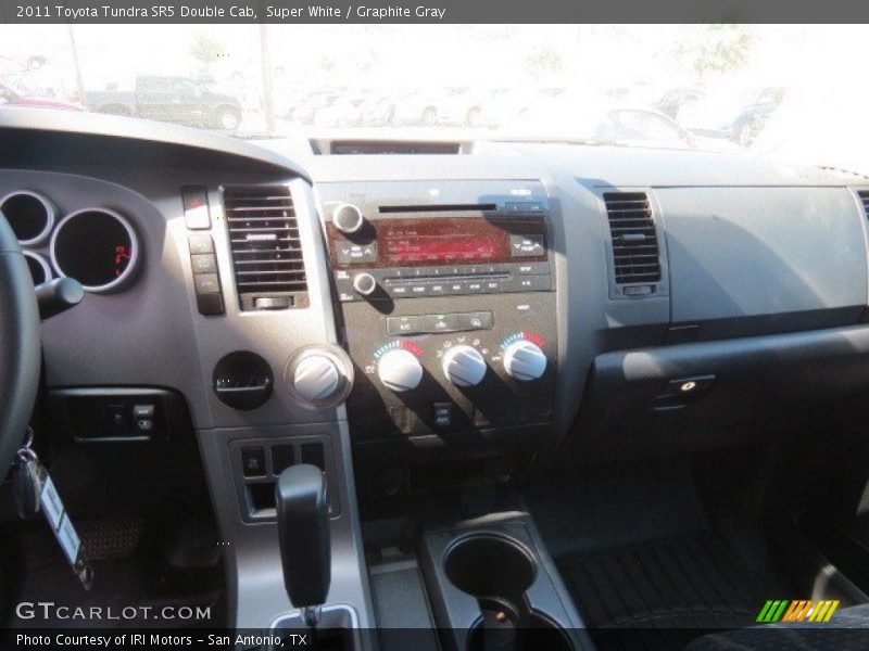 Super White / Graphite Gray 2011 Toyota Tundra SR5 Double Cab