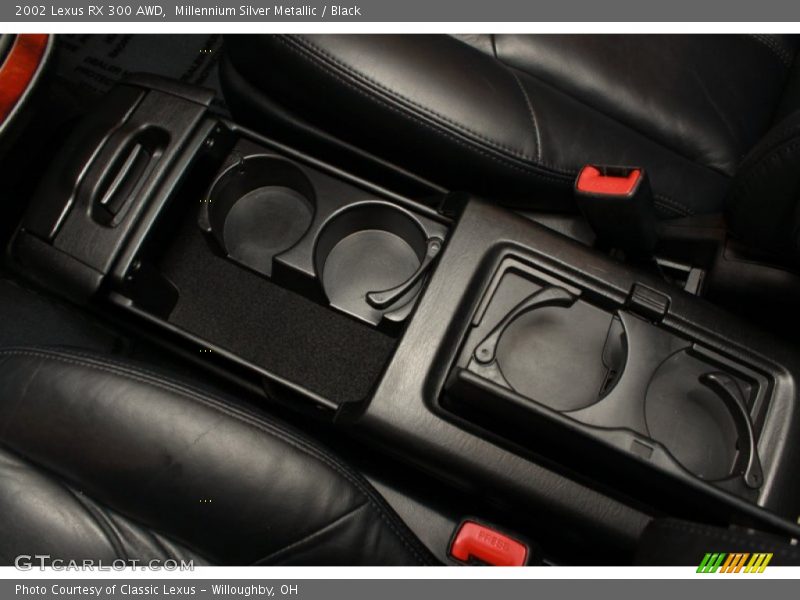 Millennium Silver Metallic / Black 2002 Lexus RX 300 AWD