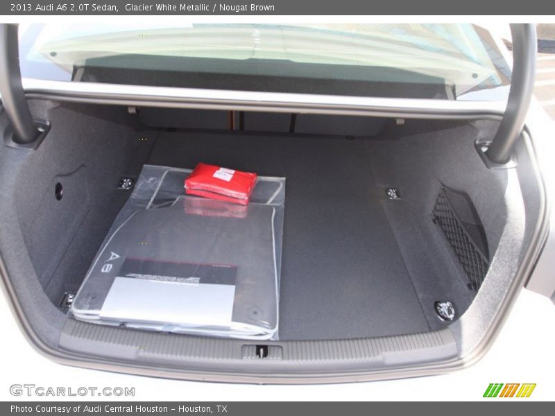 Glacier White Metallic / Nougat Brown 2013 Audi A6 2.0T Sedan
