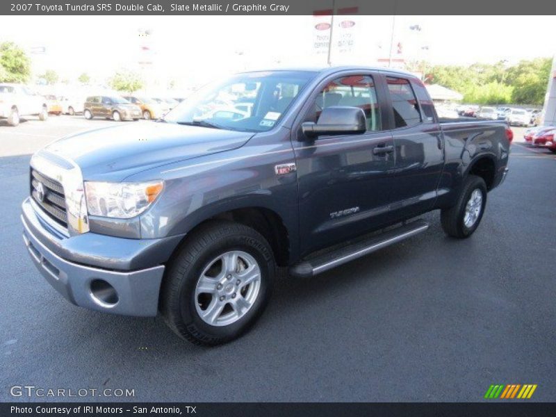 Slate Metallic / Graphite Gray 2007 Toyota Tundra SR5 Double Cab