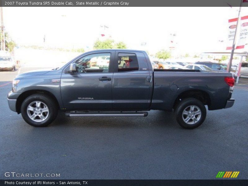 Slate Metallic / Graphite Gray 2007 Toyota Tundra SR5 Double Cab