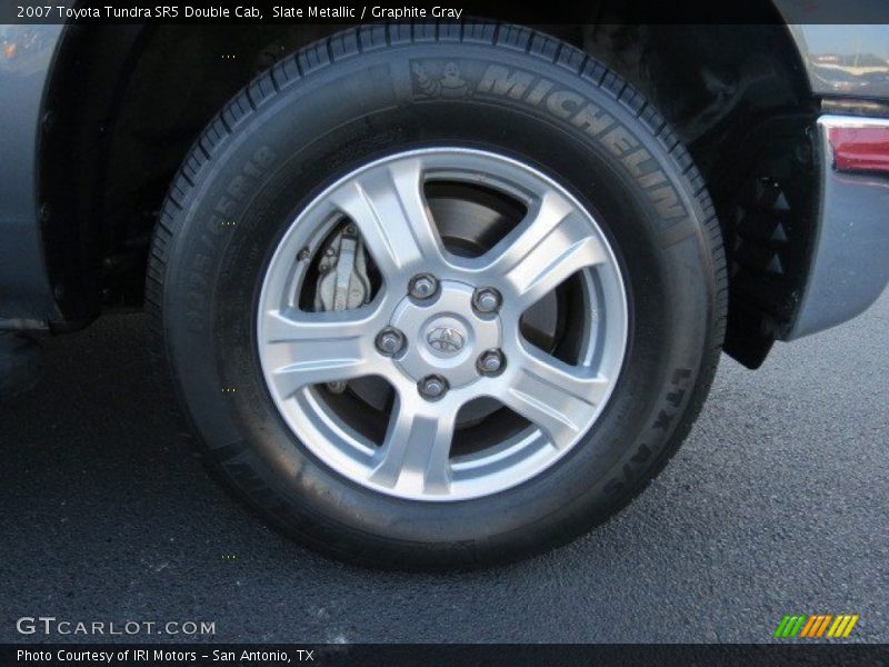 Slate Metallic / Graphite Gray 2007 Toyota Tundra SR5 Double Cab