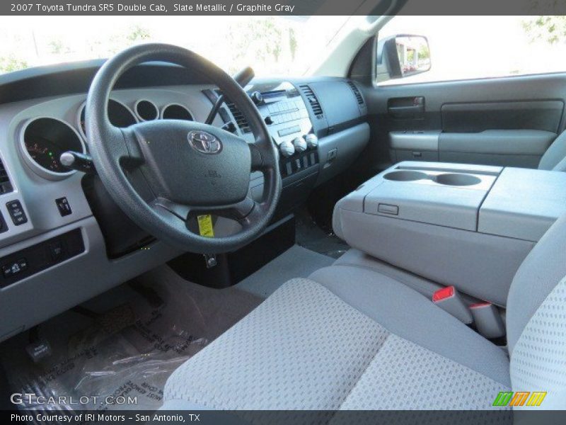Slate Metallic / Graphite Gray 2007 Toyota Tundra SR5 Double Cab