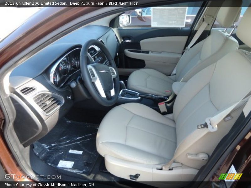 Front Seat of 2012 200 Limited Sedan
