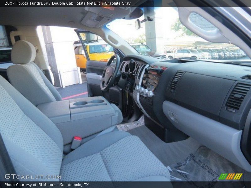 Slate Metallic / Graphite Gray 2007 Toyota Tundra SR5 Double Cab