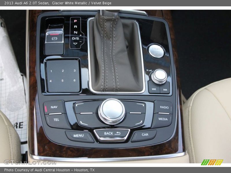 Glacier White Metallic / Velvet Beige 2013 Audi A6 2.0T Sedan