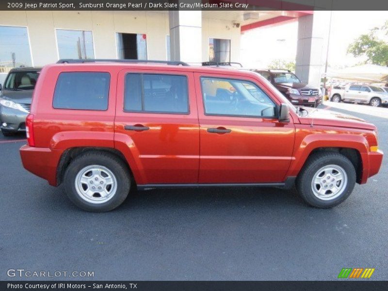 Sunburst Orange Pearl / Dark Slate Gray/Medium Slate Gray 2009 Jeep Patriot Sport
