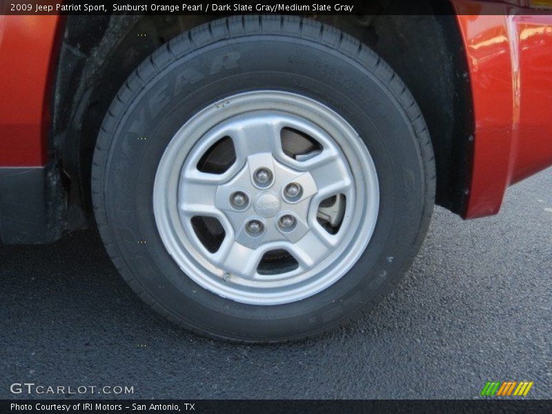 Sunburst Orange Pearl / Dark Slate Gray/Medium Slate Gray 2009 Jeep Patriot Sport