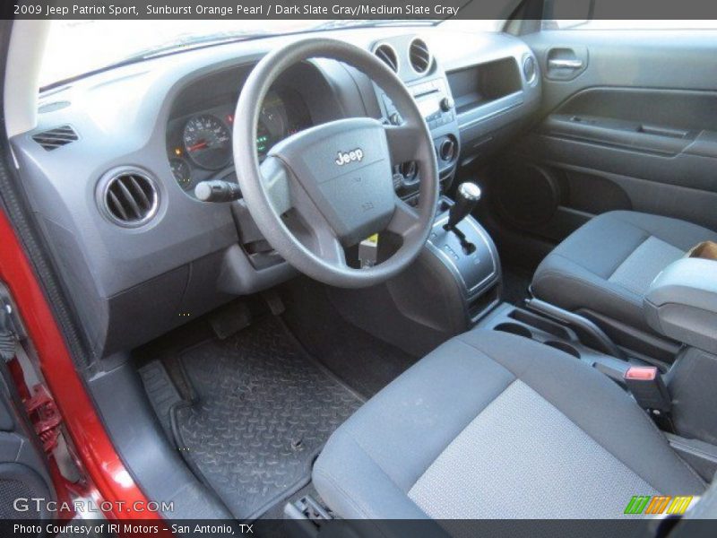 Sunburst Orange Pearl / Dark Slate Gray/Medium Slate Gray 2009 Jeep Patriot Sport