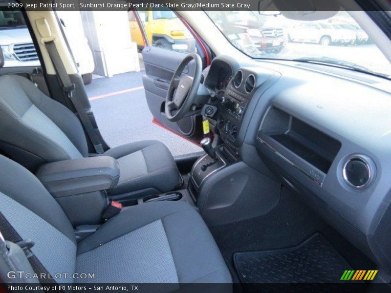 Sunburst Orange Pearl / Dark Slate Gray/Medium Slate Gray 2009 Jeep Patriot Sport