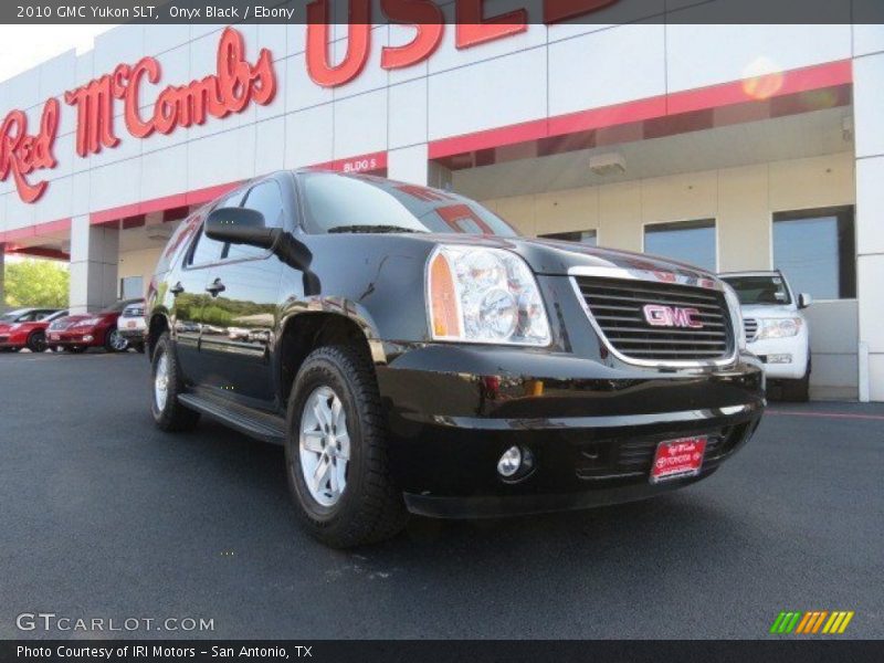 Onyx Black / Ebony 2010 GMC Yukon SLT