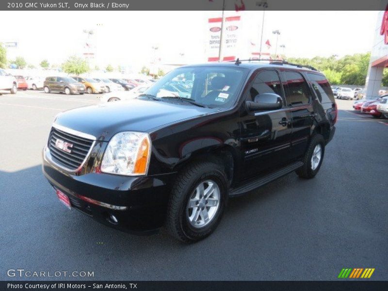 Onyx Black / Ebony 2010 GMC Yukon SLT