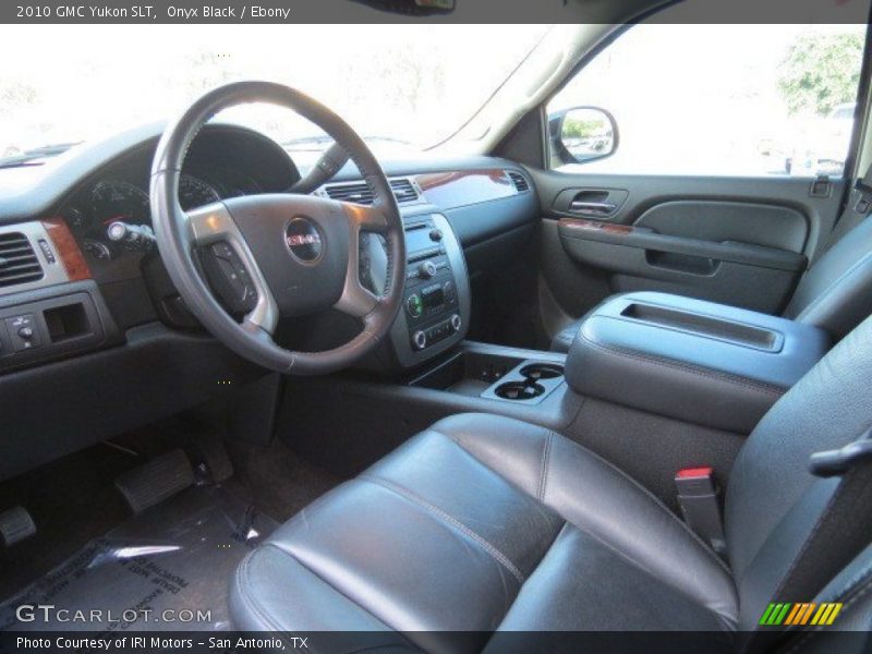  2010 Yukon SLT Ebony Interior