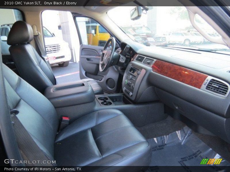  2010 Yukon SLT Ebony Interior