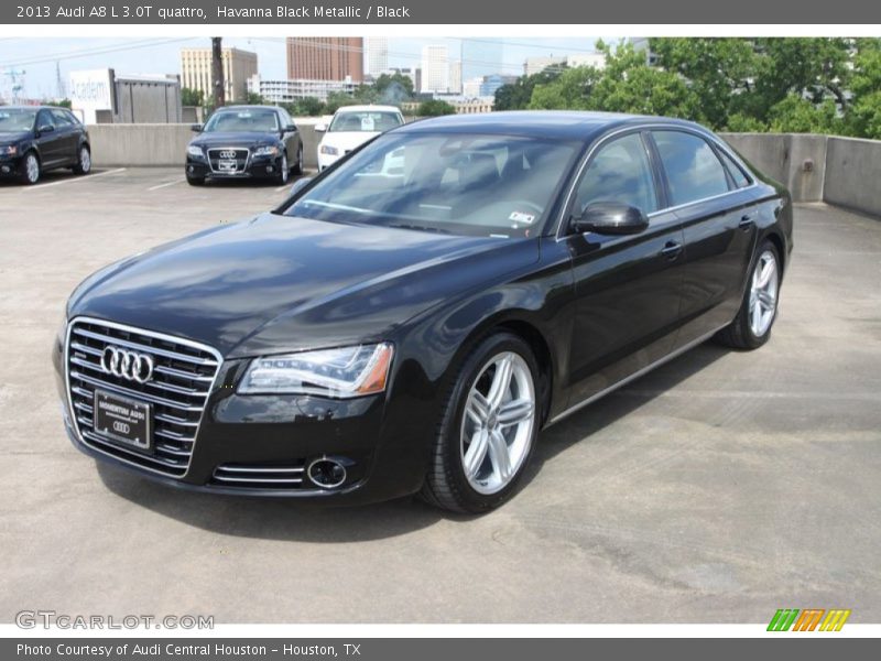 Front 3/4 View of 2013 A8 L 3.0T quattro