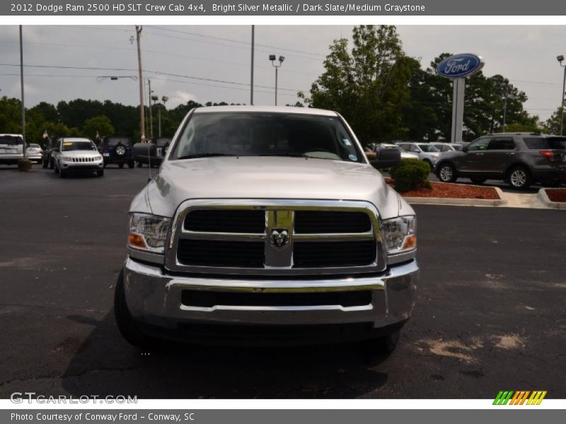 Bright Silver Metallic / Dark Slate/Medium Graystone 2012 Dodge Ram 2500 HD SLT Crew Cab 4x4