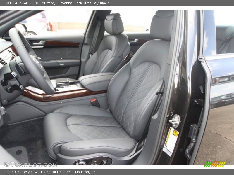  2013 A8 L 3.0T quattro Black Interior
