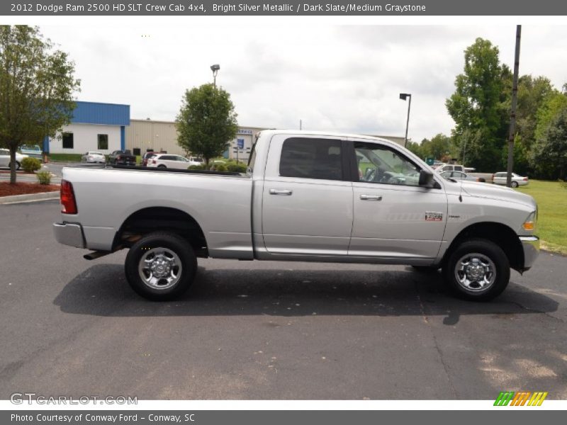  2012 Ram 2500 HD SLT Crew Cab 4x4 Bright Silver Metallic