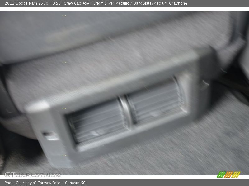 Bright Silver Metallic / Dark Slate/Medium Graystone 2012 Dodge Ram 2500 HD SLT Crew Cab 4x4