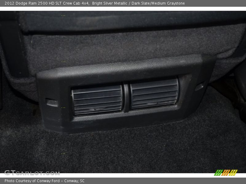 Bright Silver Metallic / Dark Slate/Medium Graystone 2012 Dodge Ram 2500 HD SLT Crew Cab 4x4