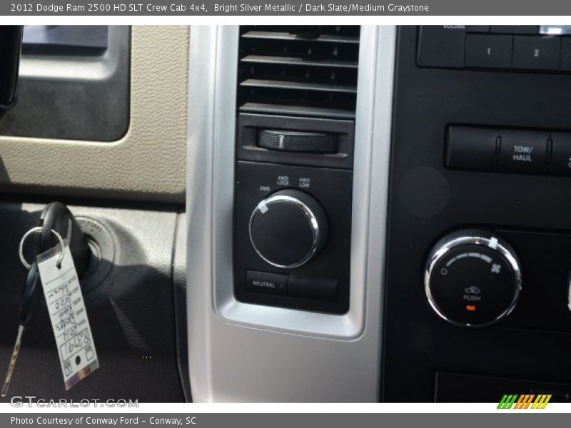 Bright Silver Metallic / Dark Slate/Medium Graystone 2012 Dodge Ram 2500 HD SLT Crew Cab 4x4