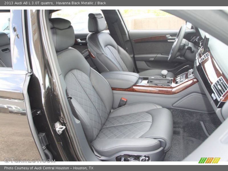 Front Seat of 2013 A8 L 3.0T quattro