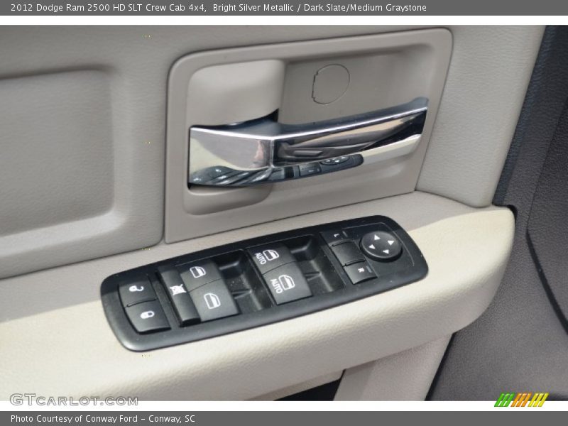 Bright Silver Metallic / Dark Slate/Medium Graystone 2012 Dodge Ram 2500 HD SLT Crew Cab 4x4