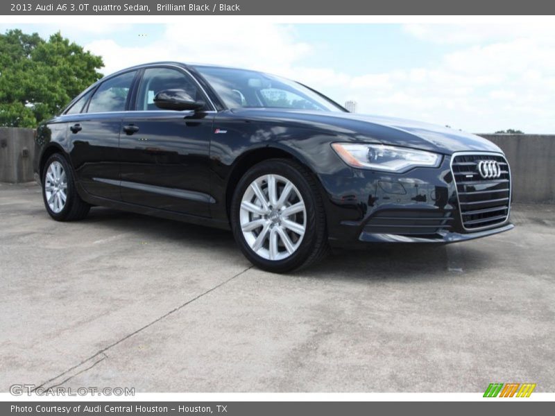 Brilliant Black / Black 2013 Audi A6 3.0T quattro Sedan