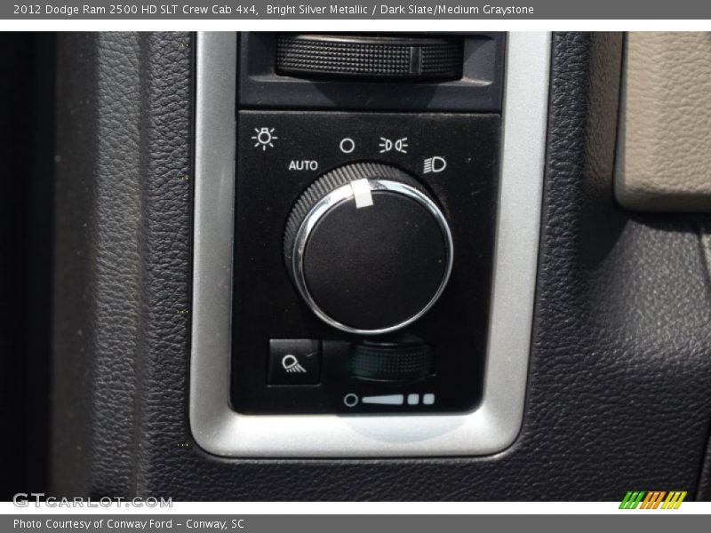 Bright Silver Metallic / Dark Slate/Medium Graystone 2012 Dodge Ram 2500 HD SLT Crew Cab 4x4