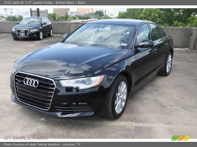 Brilliant Black / Black 2013 Audi A6 3.0T quattro Sedan