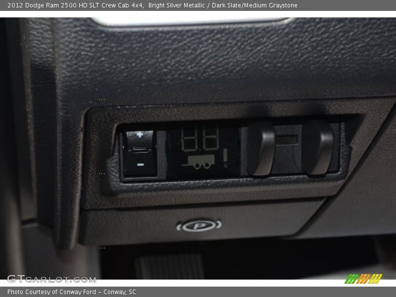 Bright Silver Metallic / Dark Slate/Medium Graystone 2012 Dodge Ram 2500 HD SLT Crew Cab 4x4