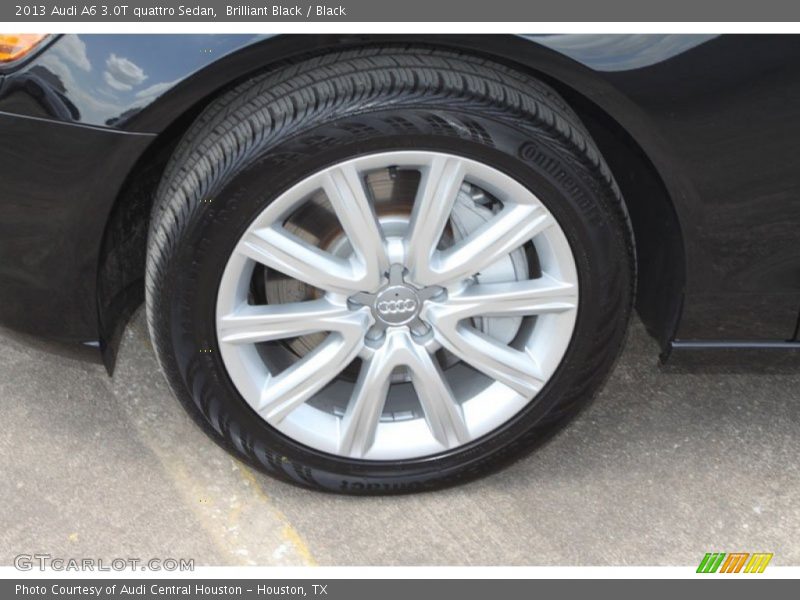 Brilliant Black / Black 2013 Audi A6 3.0T quattro Sedan