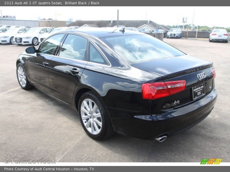 Brilliant Black / Black 2013 Audi A6 3.0T quattro Sedan