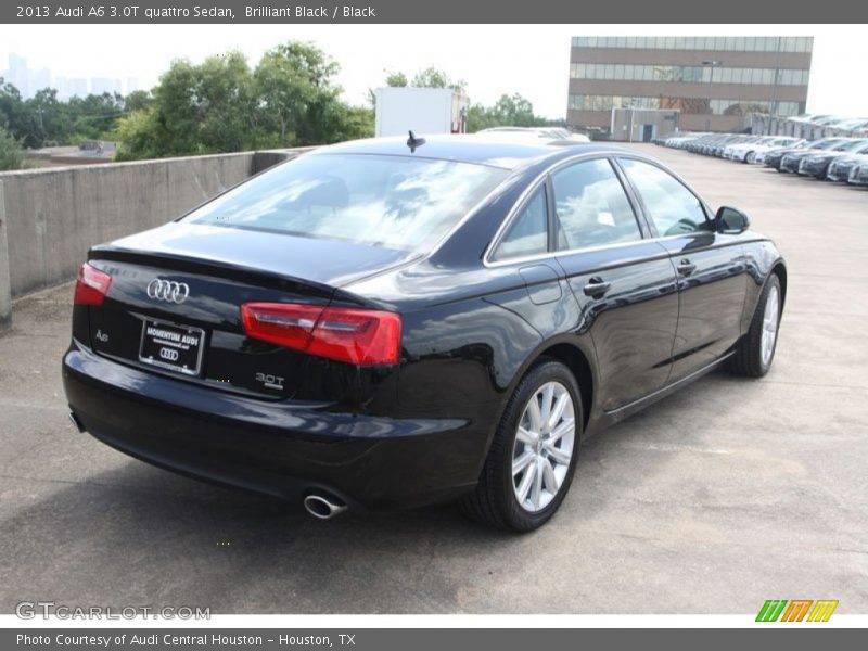 Brilliant Black / Black 2013 Audi A6 3.0T quattro Sedan