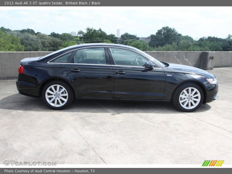 Brilliant Black / Black 2013 Audi A6 3.0T quattro Sedan
