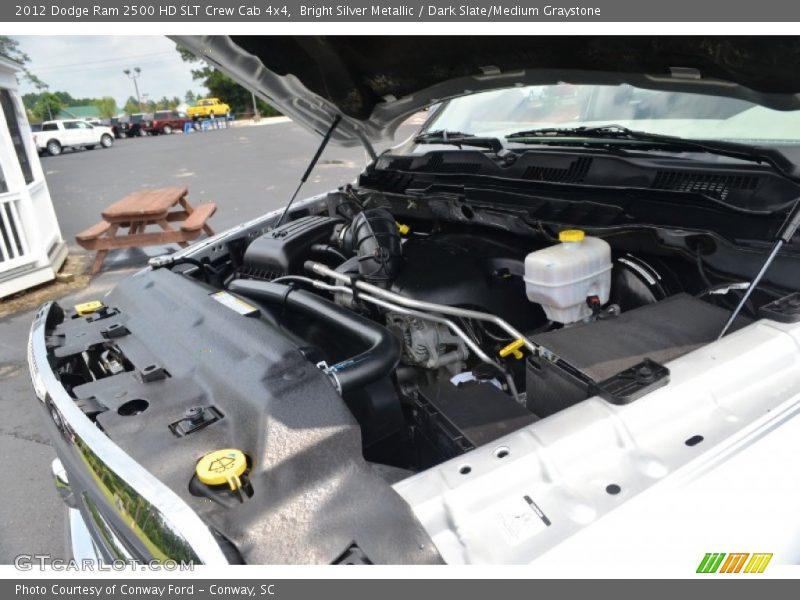 Bright Silver Metallic / Dark Slate/Medium Graystone 2012 Dodge Ram 2500 HD SLT Crew Cab 4x4