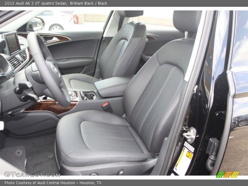 Brilliant Black / Black 2013 Audi A6 3.0T quattro Sedan