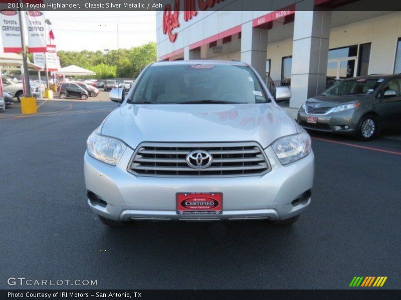 Classic Silver Metallic / Ash 2010 Toyota Highlander